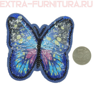 Термоаппликация Бабочка №5 ассорти