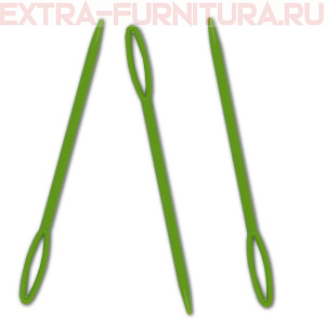 Иглы пластиковые для сшивания вязанных изделий, 9 см, арт.KN09 (уп.100шт)