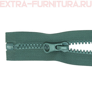 Молния Трактор Т5 1 замок 45см, цв.272 зеленый темный, LOGO