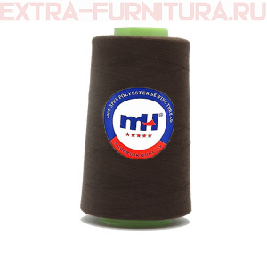 Нитки МН 40/2 п/э  5000 ярдов №534 коричневый