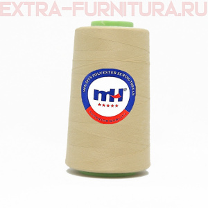Нитки МН 40/2 п/э  5000 ярдов №455 бежевый *