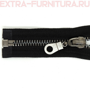 Молния Металл Т8 1 замок, 80 см, оксид