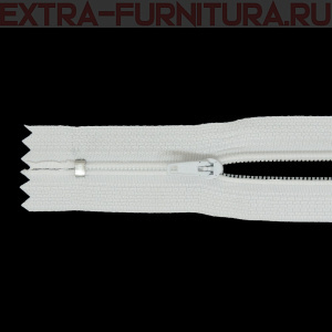 Молния Спираль н/р Т3, дл.80 см, цв. белый