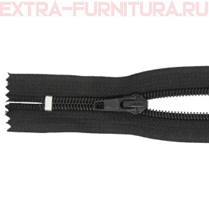 Молния спираль обувная Т7, дл.16 см, цв.322 черный