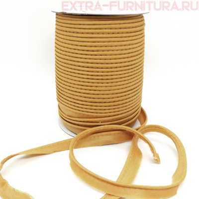 Кант атласный 12 мм, 72 ярда, цв. 138 коричневый светлый ЕВРО