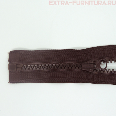 Молния Трактор Т5 1 замок 85см, цв.304 коричневый темный, LOGO