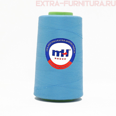 Нитки МН 40/2 п/э  5000 ярдов №535 голубой