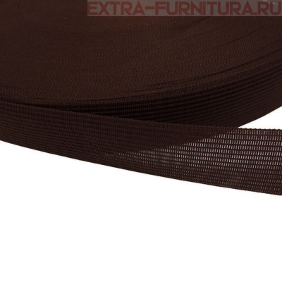 Лента окантовочная 23 мм цв.коричневый темный 33, уп.100м (пл.3,6+/-0,2 гр/м)