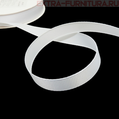 Лента репсовая Magic4Hobby шир. 10 мм цв.029 белый уп.22,86м (+/-1м)
