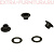 Люверсы 8 мм, (15*6,6 mm, h=5,3 mm.), оксид (уп.1000шт) NEWSTAR*