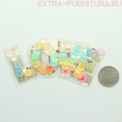 Термоаппликация LOVE