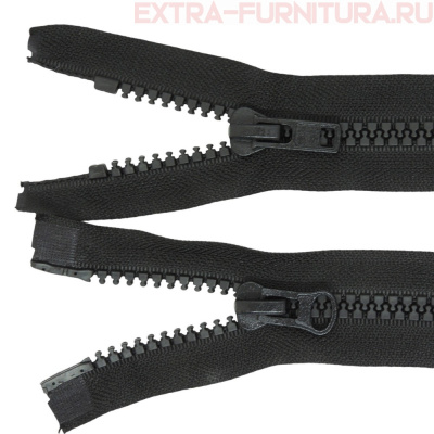 Молния Трактор Т8 2 замка 120 см, цв.322 черный