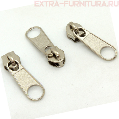 Бегунок к рулонной молнии тип 8, никель