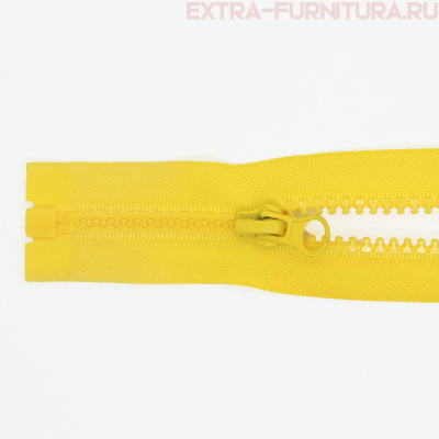 Молния Трактор Т5 1 замок 75см, цв.110 желтый, LOGO