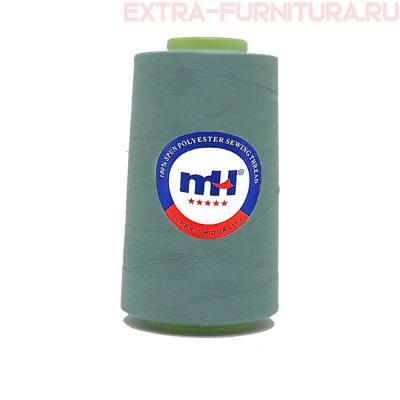 Нитки МН 40/2 п/э  5000 ярдов №407 серо-зеленый