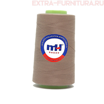 Нитки МН 40/2 п/э  5000 ярдов №483 коричневый