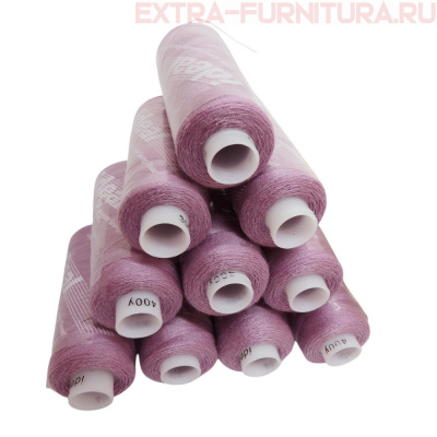 Нитки IDEAL бытовые 40/2 366м, цв.356 сиреневый (уп.10шт)